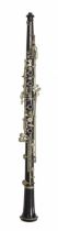 Cocuswood Conservatoire system oboe with German silver keywork, signed Jacques Albert, Fils,