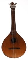 Old Portuguese guitarra by and labelled Manuel Pereira (restorations)