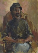 Jack Bridger Chalker A.R.C.A., R.W.A., F.M.A.A. (1918-2014) - Portrait of Stephan Phillips,