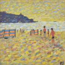 Paul Stephens (20th/21st century) - "Sennen, Holiday Cornwall", signed with the artist initials also