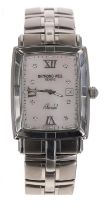 Raymond Weil Parsifal stainless steel gentleman's wristwatch, reference no. 9341, serial no.