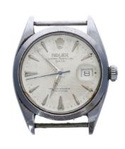 Rolex Oyster Perpetual Date stainless steel gentleman's wristwatch, reference no. 1500, serial no.