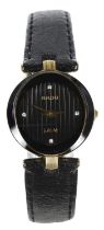 Rado Jubilé gold plated lady's wristwatch, reference no.322.3762.2, serial no. 0587xxxx, circa 2005,