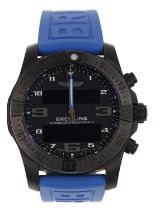 Breitling Chronograph Exospace B55 Connected Night-Mission DLC-coated titanium gentleman's