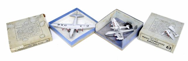 Dinky Toys - no.62p Armstrong Whitworth "Ensign" class Air Liner, boxed; together with Dinky Toys