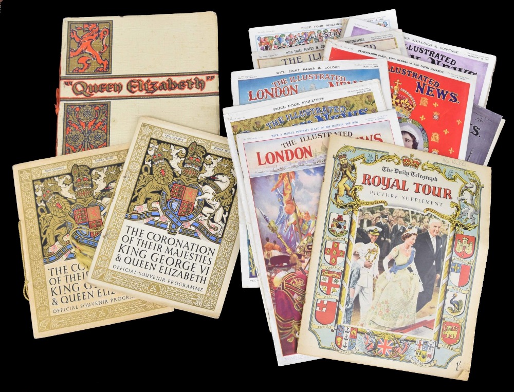 Two Coronation of George VI & Queen Elizabeth official souvenir programmes by King George's
