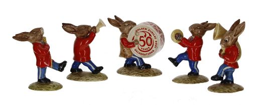 Royal Doulton Bunnykins - The Golden Jubilee Celebration 1984 Oompah Band; Sousaphone DB23,