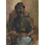 Jack Bridger Chalker A.R.C.A., R.W.A., F.M.A.A. (1918-2014) - Portrait of Stephan Phillips,