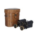 Pair of Warner & Swasey Prism Power 6 military issue binoculars, early 20th century with broad