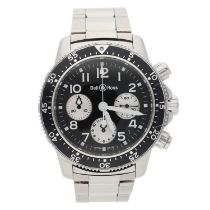 Bell & Ross Pilot Chronograph stainless steel gentleman’s watch, reference no.530S, serial no.