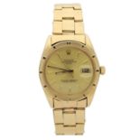 Rolex Oyster Perpetual Date 18ct gentleman’s wristwatch, reference no. 1501/8, serial no. 5037xxx,