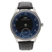 IWC (International Watch Co.) Portuguese stainless steel gentleman's wristwatch, reference no.