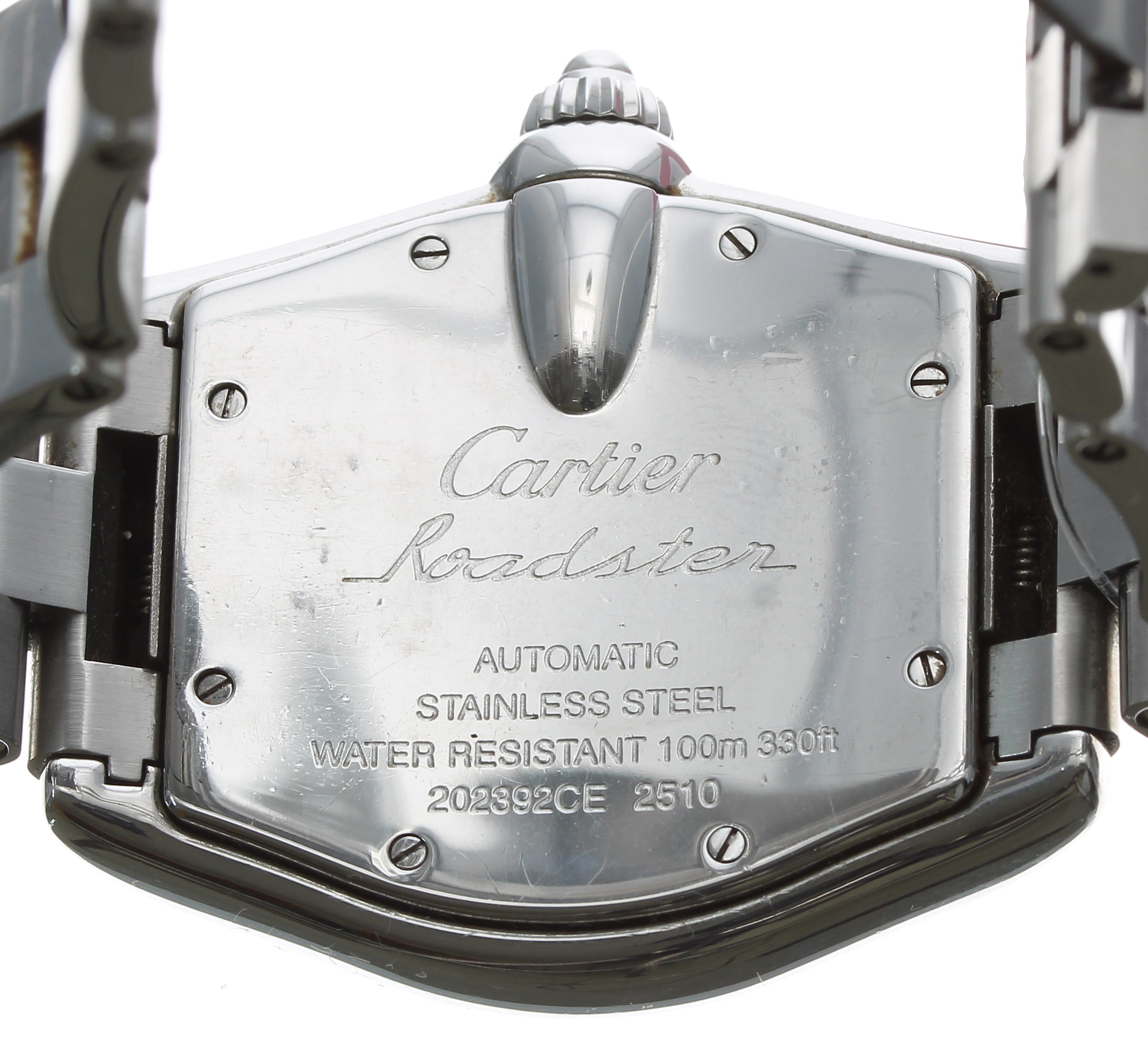 Cartier Roadster automatic gentleman's stainless steel wristwatch, reference no. 2510, serial number - Image 2 of 2