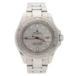 Rolex Oyster Perpetual Date Yacht-Master stainless steel gentleman's wristwatch, reference no.