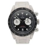 Tudor Black Bay Chrono automatic stainless steel gentleman’s wristwatch, reference no. 79360N,