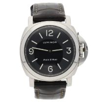 Panerai Luminor stainless steel gentleman’s wristwatch, reference no. PA002 OP6520, BB1097219,