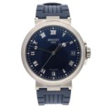 Breguet Marine titanium automatic gentleman’s wristwatch, reference no. 5517, serial no. 36xx C J,