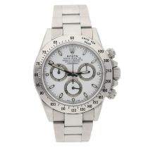 Rolex Oyster Perpetual Cosmograph Daytona Chronograph stainless steel gentleman's wristwatch,