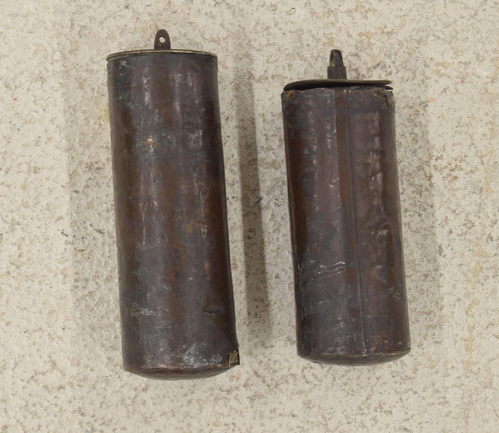 Two brass cased weights (2)