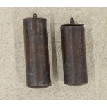 Two brass cased weights (2)