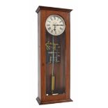 Very rare small Synchronome electric master wall clock circa 1919/1920, 3/4 second with sprung