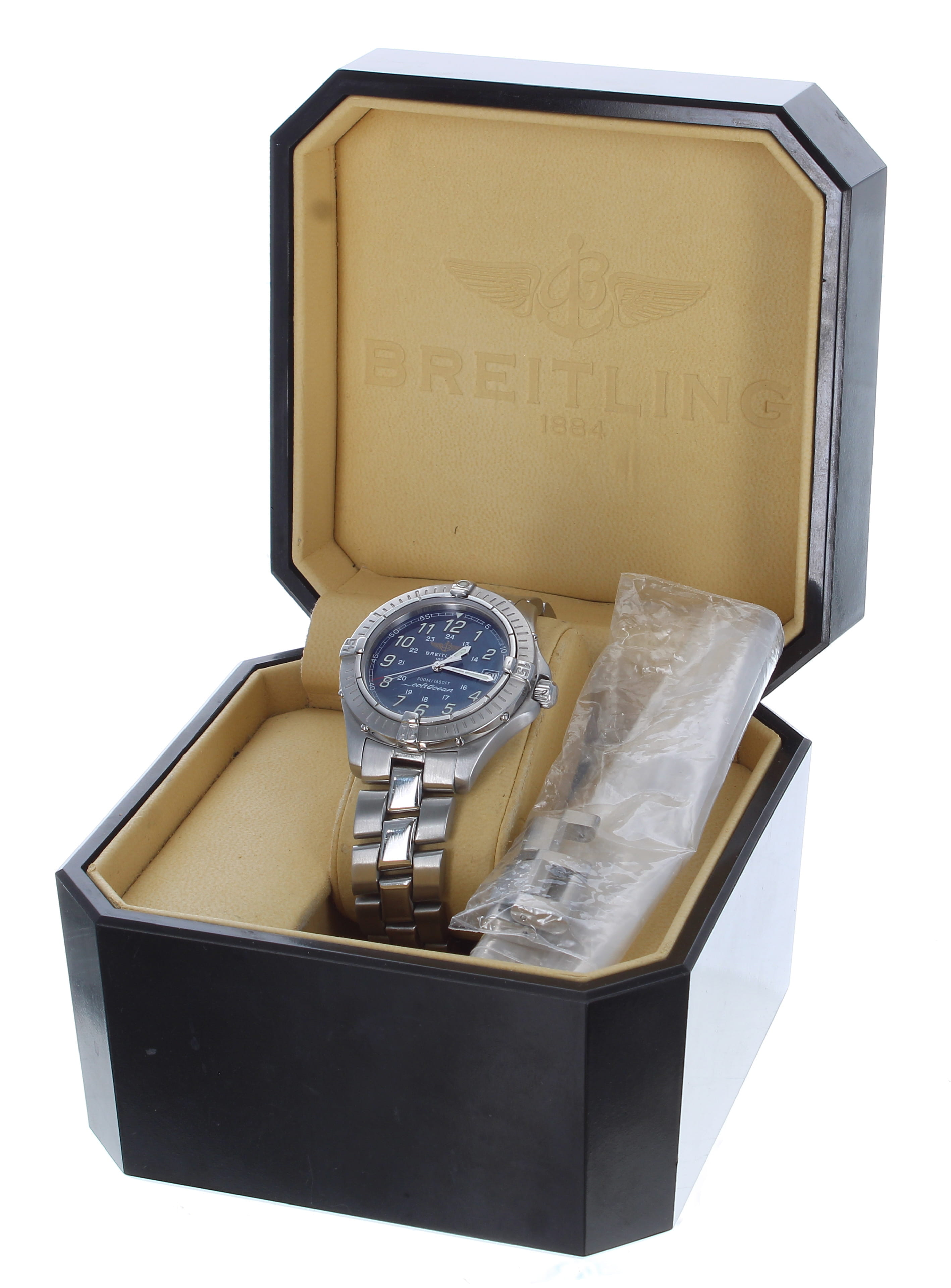 Breitling Colt Ocean stainless steel gentleman's wristwatch, reference no. A64050, serial no. - Image 3 of 4