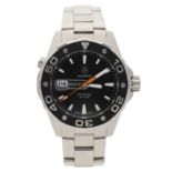 Tag Heuer Aquaracer 500M Professional stainless steel gentleman's wristwatch, reference no. WAJ1110,
