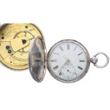 J.Charlton, Woolwich - William IV silver fusee lever hunter pocket watch, London 1831, signed