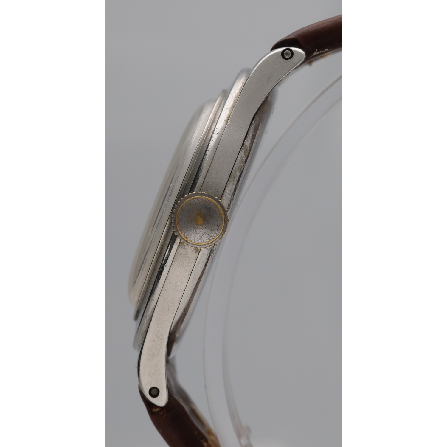 Omega stainless steel gentleman's wristwatch, case no. 10110871, serial no. 9264xxx, circa 1939, - Image 3 of 8