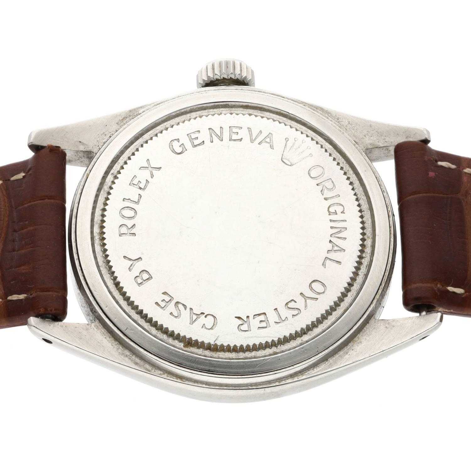 Tudor Oyster stainless steel gentleman's wristwatch, reference no. 7934, serial no. 398xxx, circa - Image 2 of 2