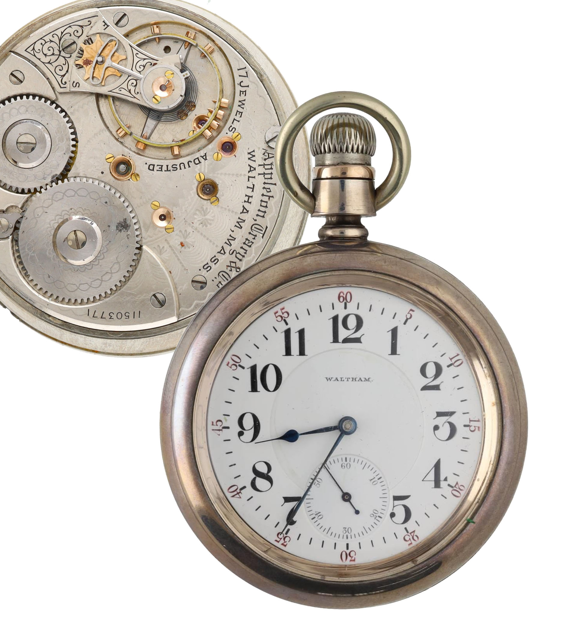 American Waltham 'Appleton Tracy & Co.' lever set pocket watch, circa 1902, serial no. 11503771,