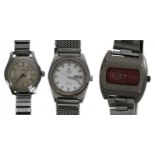 Tissot PR 516 automatic stainless steel gentleman's wristwatch, later expanding bracelet, 36mm;