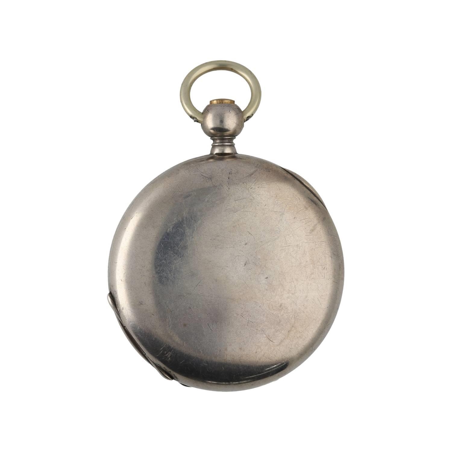 Early American Waltham 'P.S. Bartlett' lever hunter pocket watch, circa 1864, serial no. 148734, - Image 4 of 4