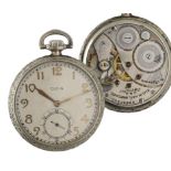 Elgin National Watch Co. 'Artistic' lever pocket watch, circa 1925, serial no. 28567200, signed 17