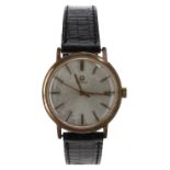 Omega gold plated and stainless steel gentleman's wristwatch, reference no. 131.019, serial no.