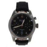 Bremont Dambuster Chronometer single push button Chronograph automatic stainless steel gentleman's