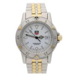 Tag Heuer 1500 Series bicolour gentleman's wristwatch, reference no. WD1221-K-20, serial no. WD6xxx,