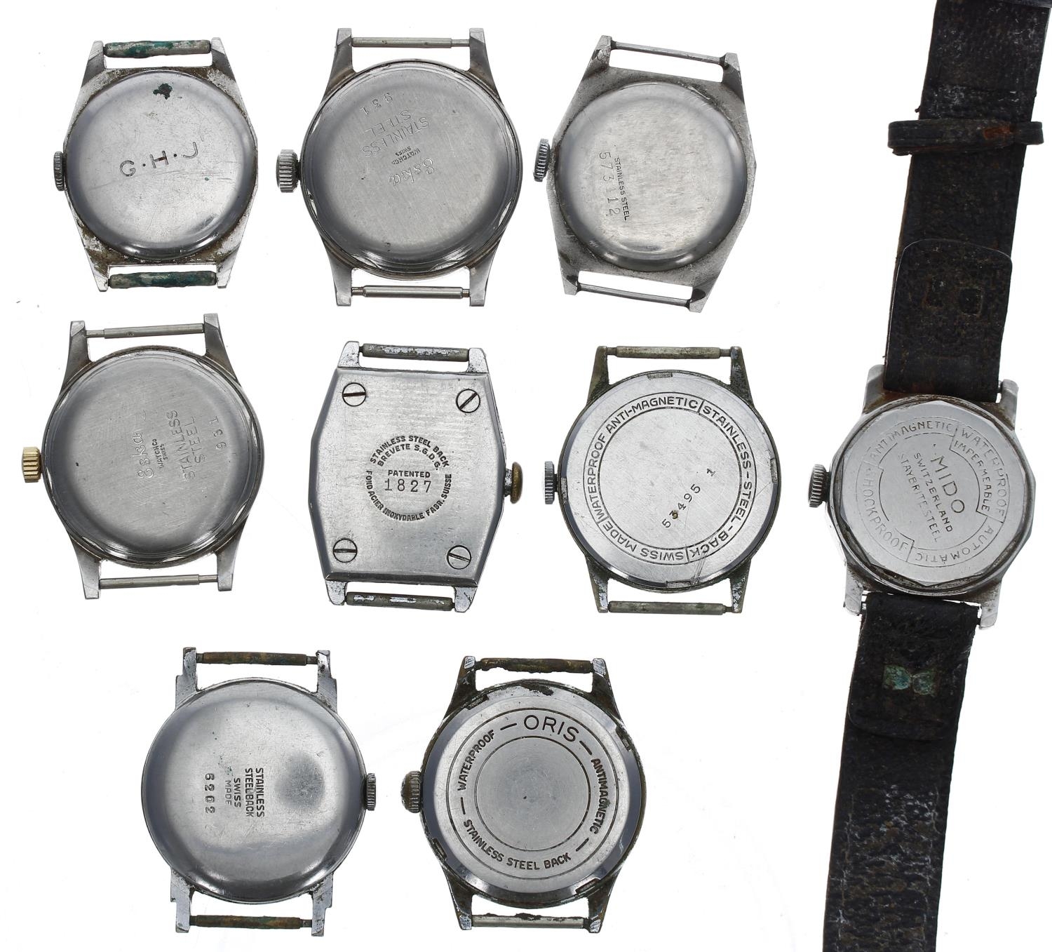 Quantity of gentleman's mid-size wristwatches principally for repair to include two Invicta Eska, - Image 2 of 2