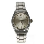 Rolex Oyster Royal mid-size stainless steel gentleman's wristwatch, reference no. 6444, serial no.