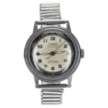 Pierce Waterproof Parashock Non Magnetic nickel and stainless steel mid-size gentleman's wristwatch,