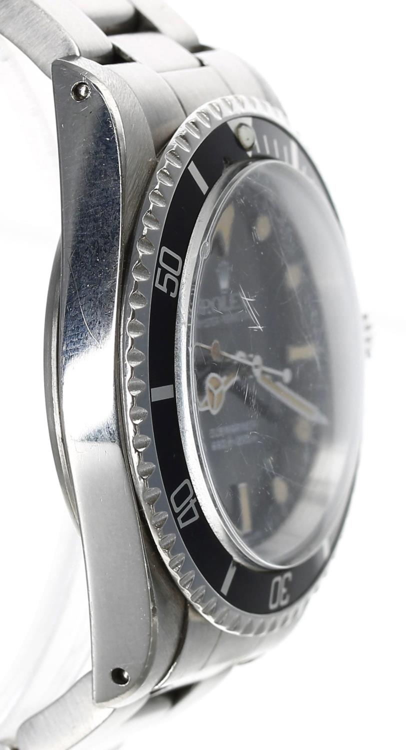 Rolex Oyster Perpetual Submariner stainless steel gentleman's wristwatch, reference no. 5513, serial - Image 3 of 7