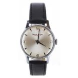 Smiths Astral National 17 nickel/chrome and stainless steel gentleman's wristwatch, circular