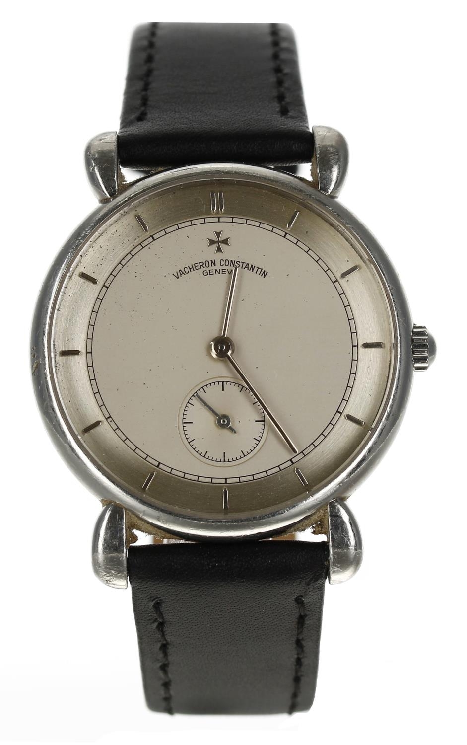 Fine Vacheron Constantin, Geneve Historique platinum limited edition gentleman's wristwatch, - Image 2 of 10