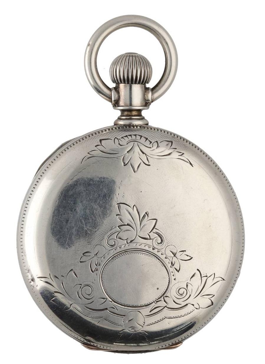 Hamilton Watch Co. lever set hunter pocket watch, circa 1905, serial no. 495569, signed cal. 940 - Image 5 of 5