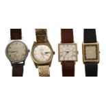 Four gentleman's wristwatches to include Buler, Sekonda, Accurist Quartz (4)