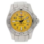 Breitling Avenger II Seawolf Chronometre automatic stainless steel gentleman's wristwatch, reference