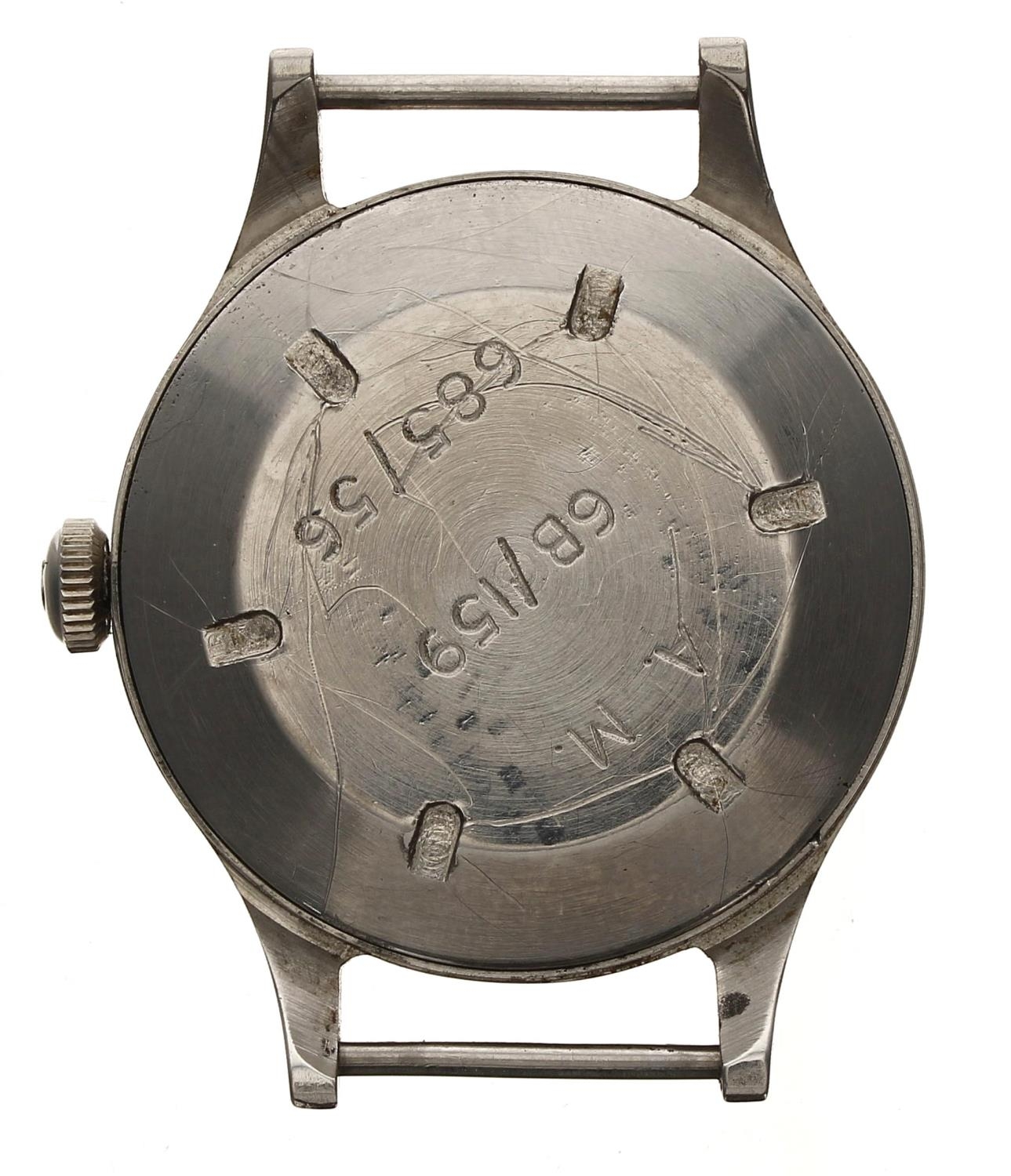 Omega British Military R.A.F. Pilot's wristwatch, serial no. 9818629, circa 1956, signed circular - Bild 2 aus 3