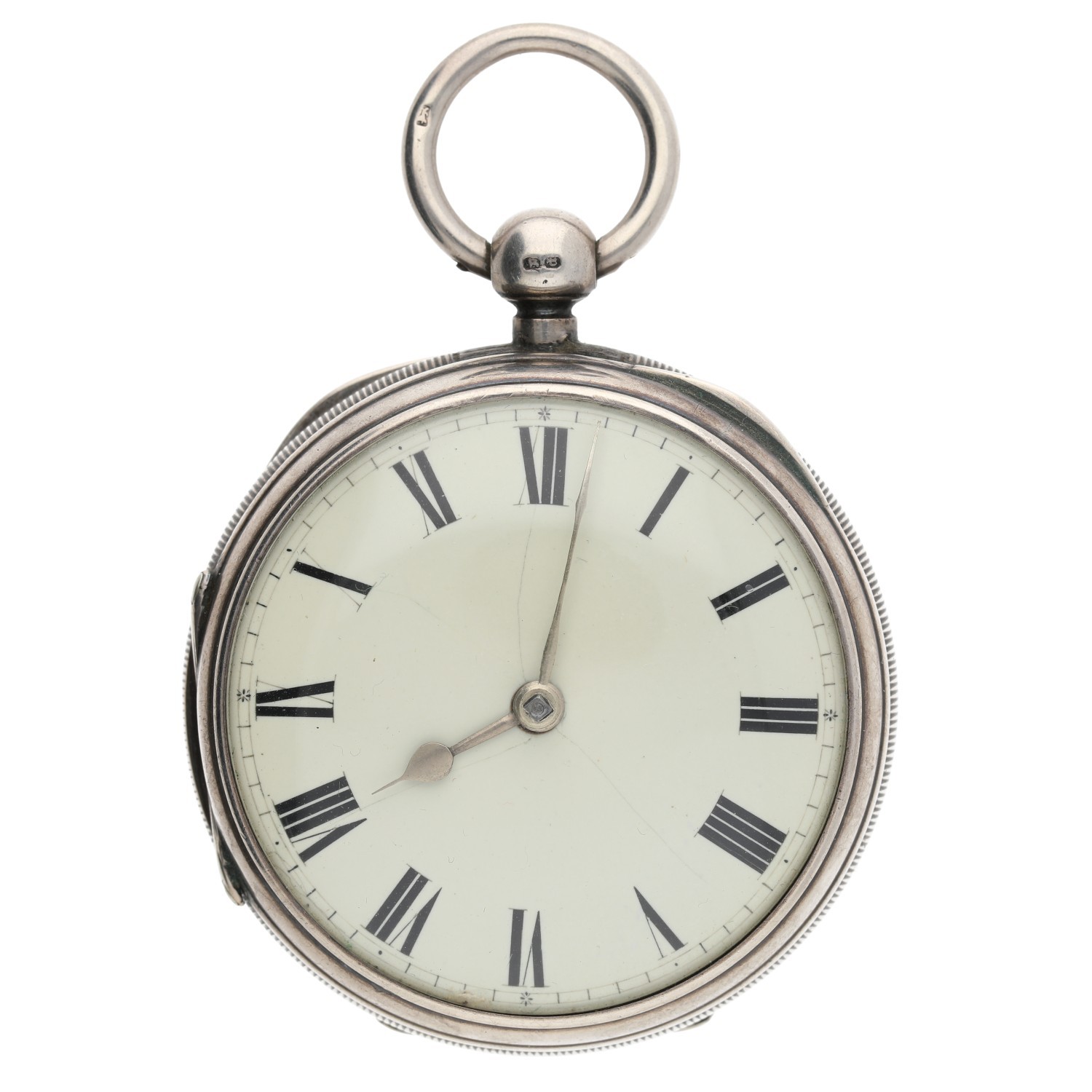 James Lea, Liverpool - Victorian silver fusee detached lever pocket watch, Chester 1889, signed - Bild 2 aus 4