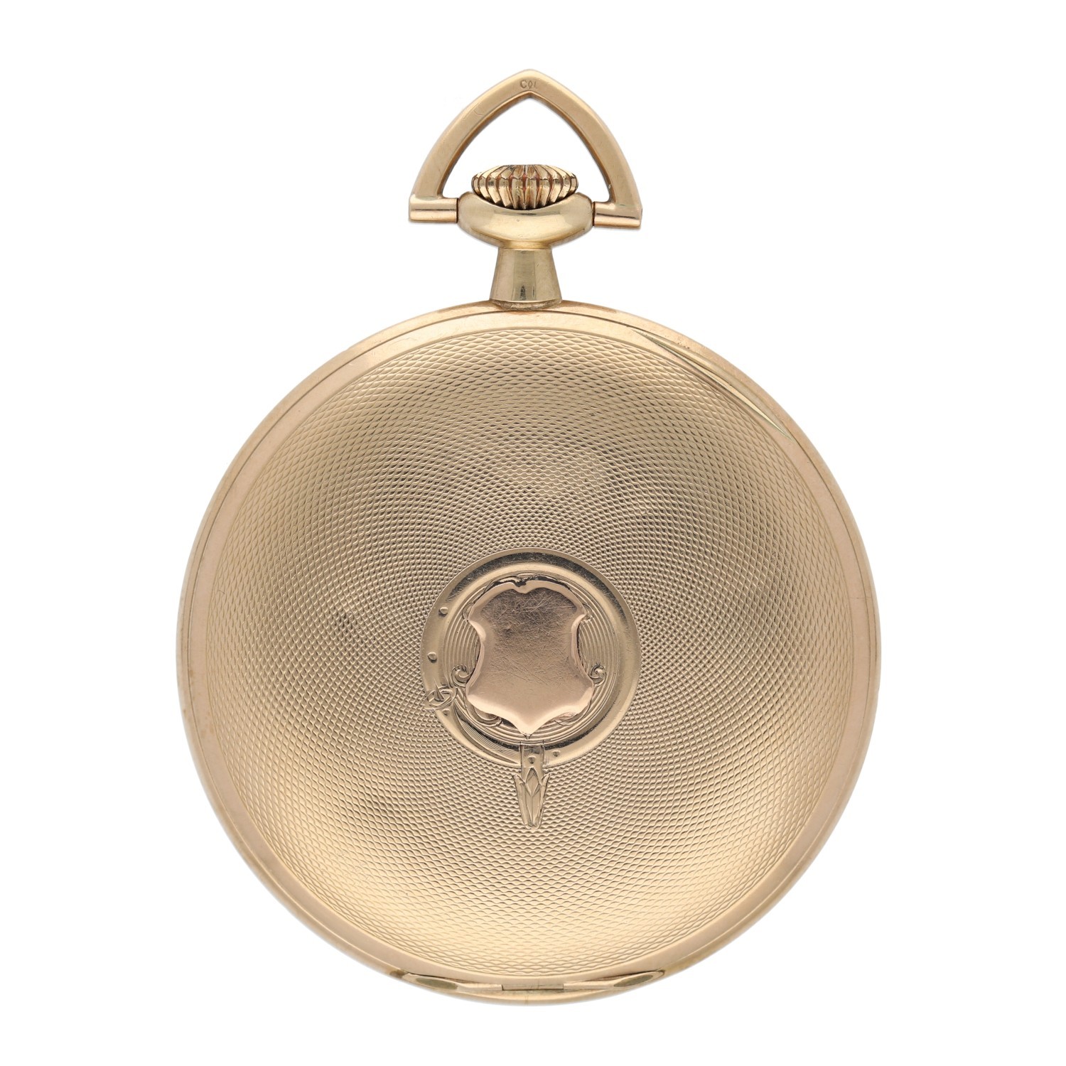 Sapho - Swiss 9ct dress pocket watch, import hallmarks London 1926, signed 15 jewel movement, the - Image 4 of 4