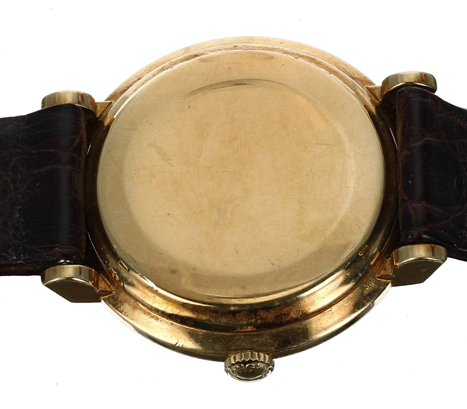 Longines 18ct pink gold automatic gentleman's wristwatch, reference no. 7005, serial no. 11337xxx, - Bild 2 aus 2